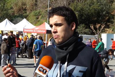 El guanyador, Ibrahim Ezzaydouni, del FC Barcelona