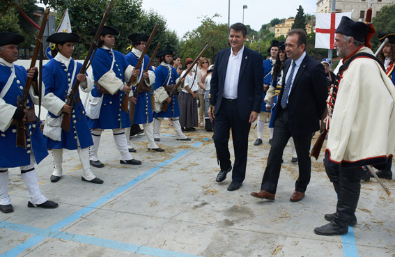 Combat-CaldesEstrac-Tricentenari-MiquelCal�ada-JoaquimArno