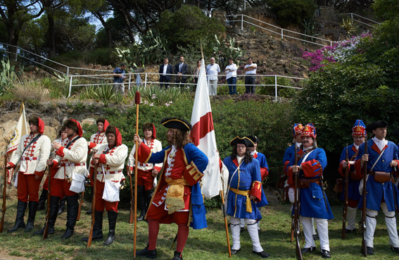 tricentenari-CombatCaldes-hisadabandera