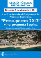 Cartell 3 desembre 2011