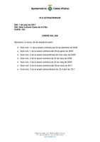 ordre del dia ple 1 juny 2011