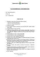 Ordre del dia Ple Extraordinari del 7 de novembre de 2011