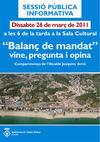 cartell balan&ccedil; 2011