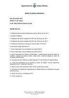 Ordre del dia ple ordinari 28 octubre 2013