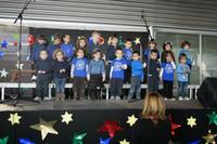 La classe de P3 durant el concert