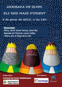 Cartell arribada reis
