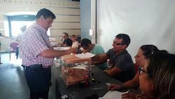 Joan Baró (PSC). Joan Baró (PSC).