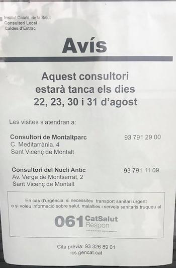 servei m&eacute;dic