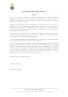 Bases de la nova convocatòria per a cobrir un lloc de treball temporal com a peó de paleta