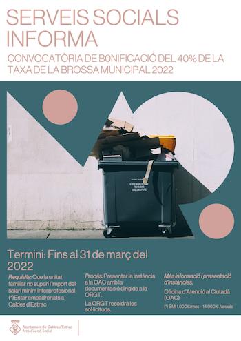 Bonificacions Brossa 2022