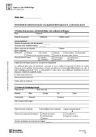 Sol·licitud de la convocatòria de subvencions per al pagament del lloguer 2022