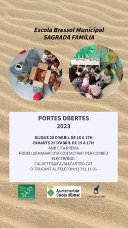 Portes obertes bressol