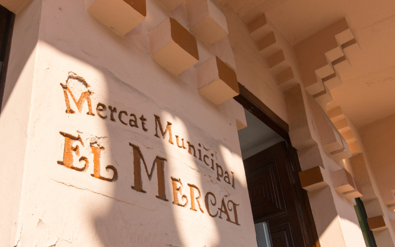 Façana Mercat municipal