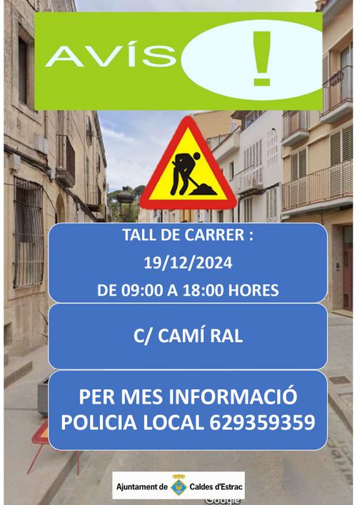 Tall de carrer