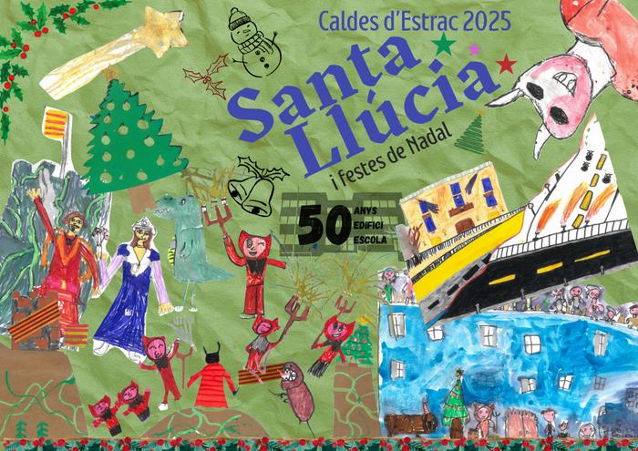Cartell Santa Llúcia i festes de Nadal
