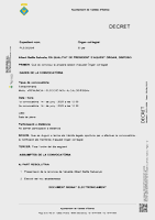 Decret de convocatòria del Ple