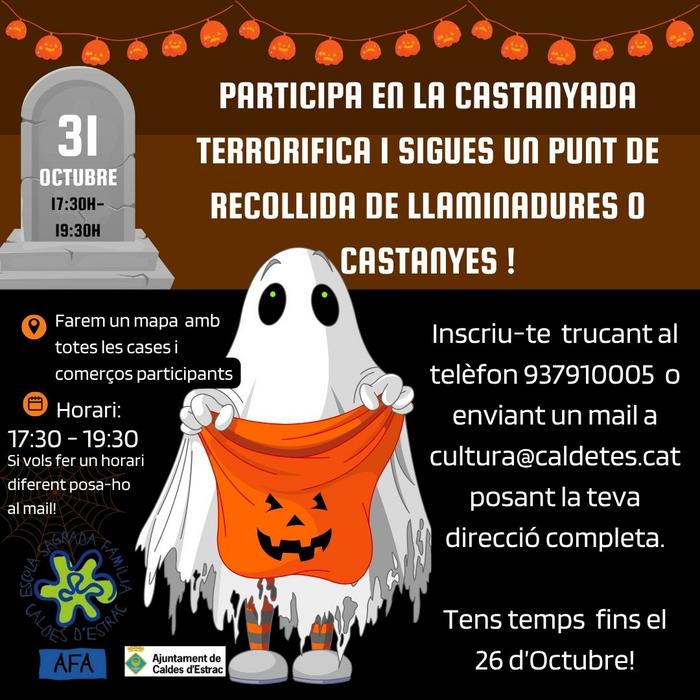 cartell castanyada terrorifica