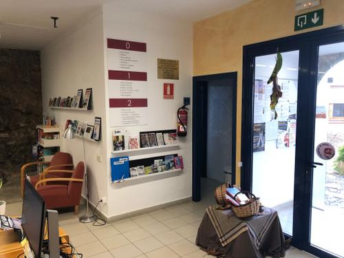 Espai dels lavabos Biblioteca Can Milans