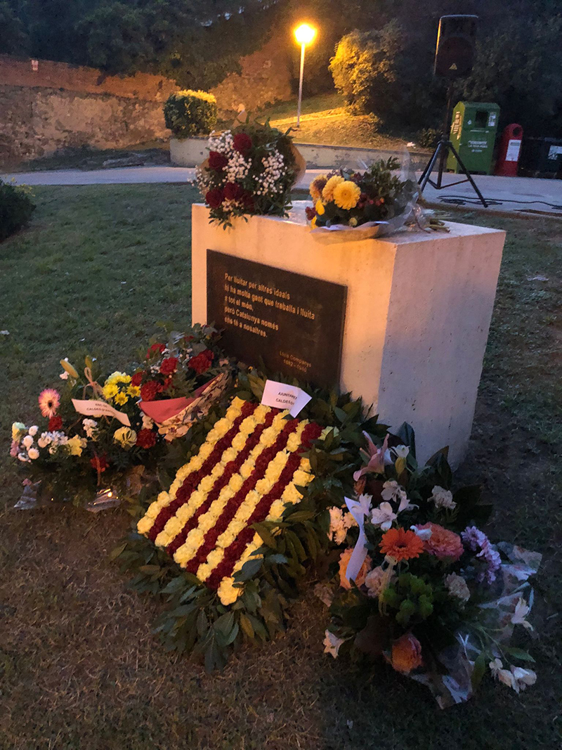 Ofrena a Lluis Companys 2025