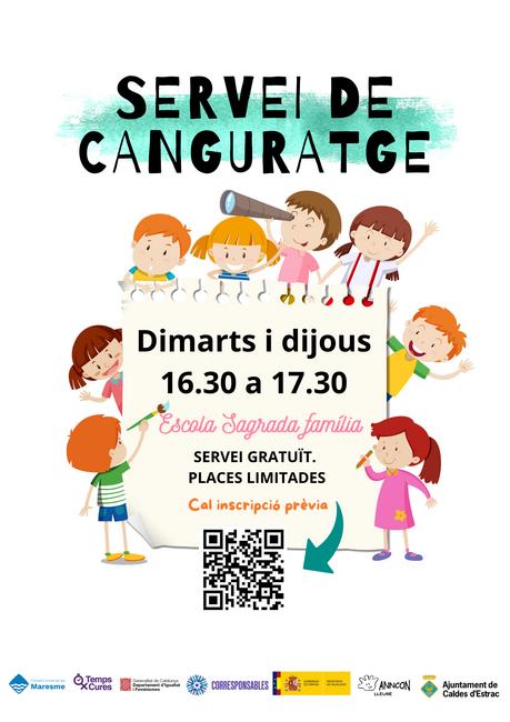 cartell servei de canguratge