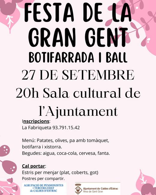 cartell festa gent gran