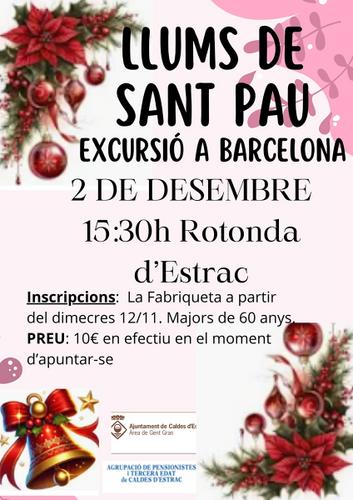 cartell llums sant pau