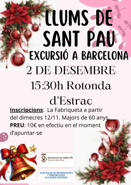cartell llums sant pau