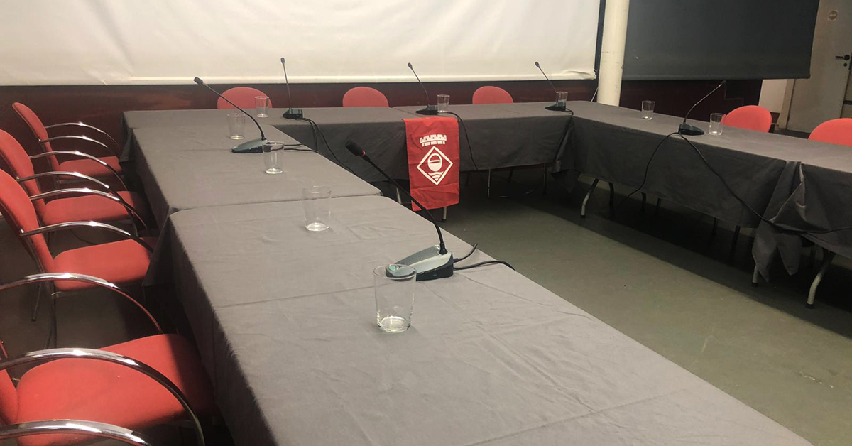 Ple Ajuntament de Caldes d'Estrac