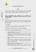 Anunci bases del concurs de balcons, façanes i aparadors 2025-26