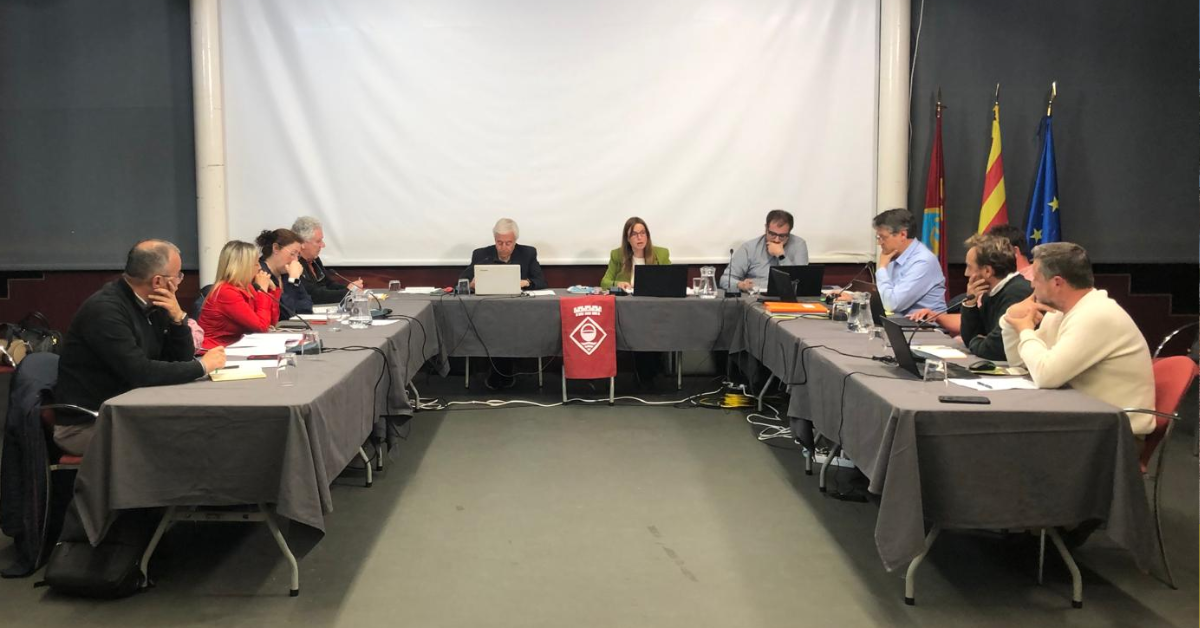 Imatge del ple ordinari de Caldes d'Estrac