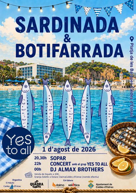 Cartell Sardinada i Botifarrada 2026