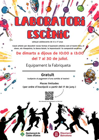 cartell casal laboratori esc&egrave;nic