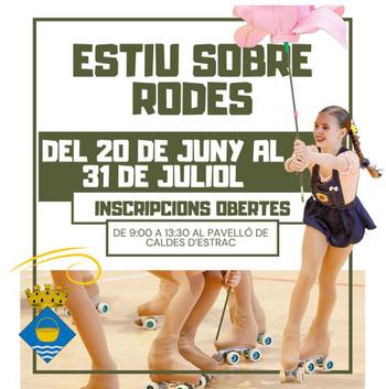 Cartell Casal Patinatge Caldes d'Estrac