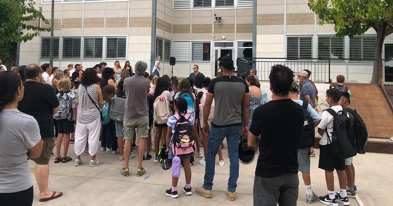 minut de silenci escola