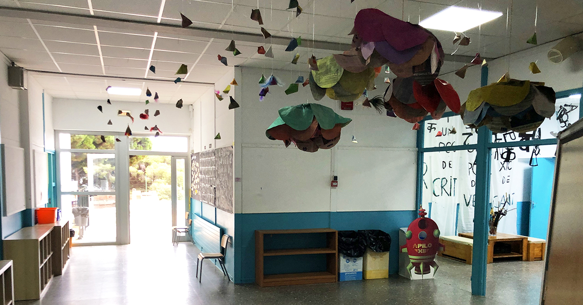 escola sagrada familia interior