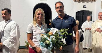 Ofrena Floral a la Mare de D&eacute;u del Remei de l'Associaci&oacute; de Pescadors