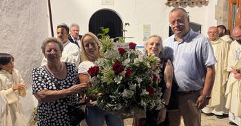 Ofrena Floral a la Mare de D&eacute;u del Remei dels representants del PSC