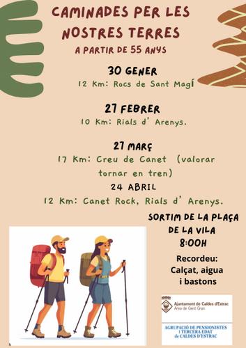 cicle caminades gent gran