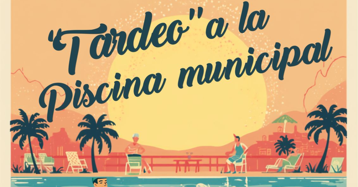 Imatge web del Tardeo per a majors de 60 anys a la piscina municipal