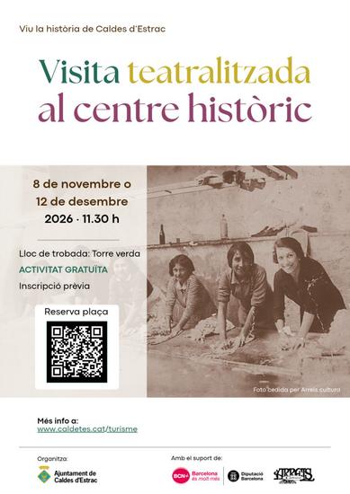 Cartell de les visites teatralitzades 2026
