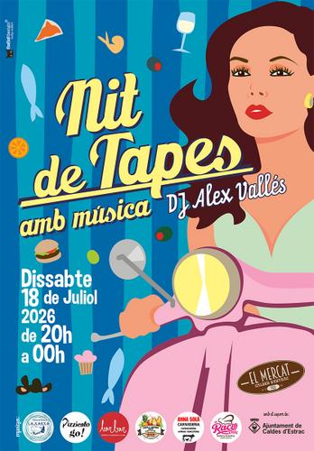 cartell Tapes al Mercat 18 de juliol