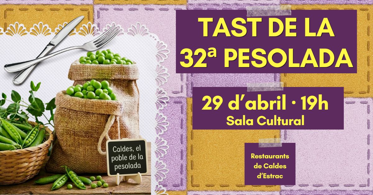 cartell tast pesolada