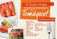 jornades gastron&ograve;miques tom&agrave;quet maresme 2013